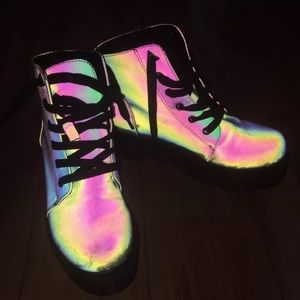 YRU Slayr Reflective Platform Boots